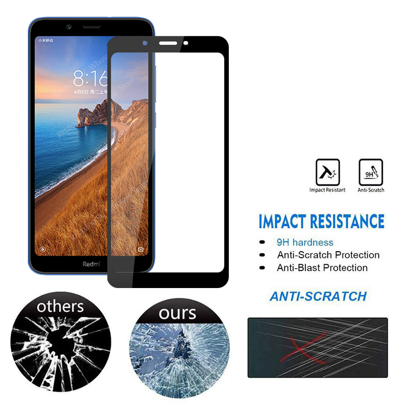 3-PCS-Bakeey-9H-Anti-Explosion-Full-Coverage-Tempered-Glass-Screen-Protector-for-Xiaomi-Redmi-7A-Non-1528944-2